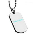 Dog tags with beaded necklaces
